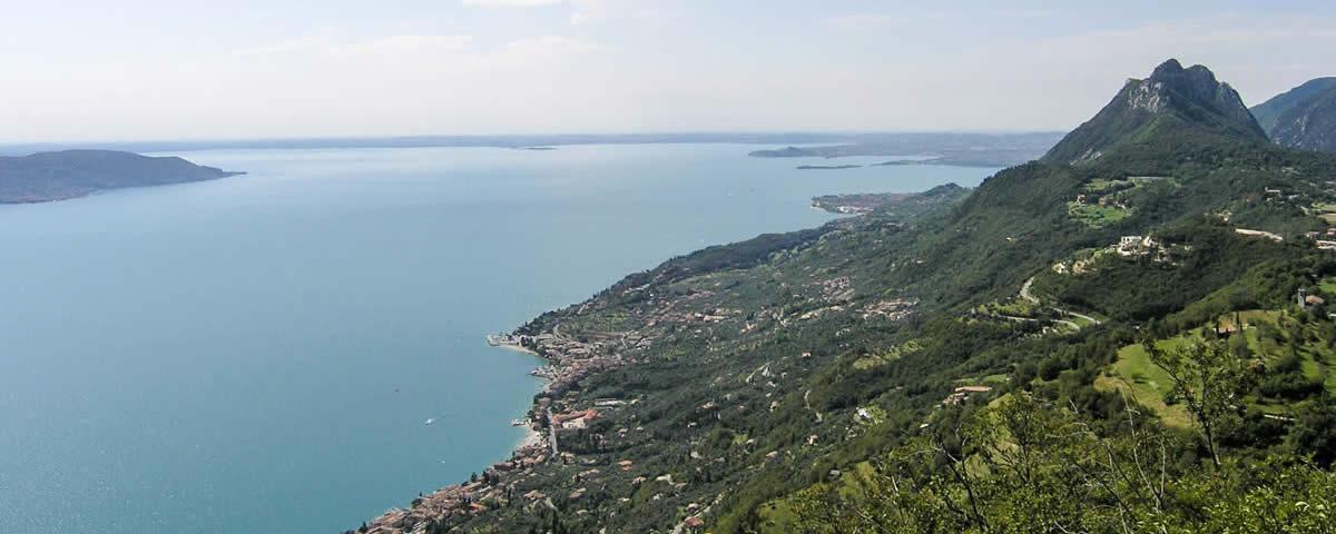 Das westliche Gardseeufer bei Grgnano