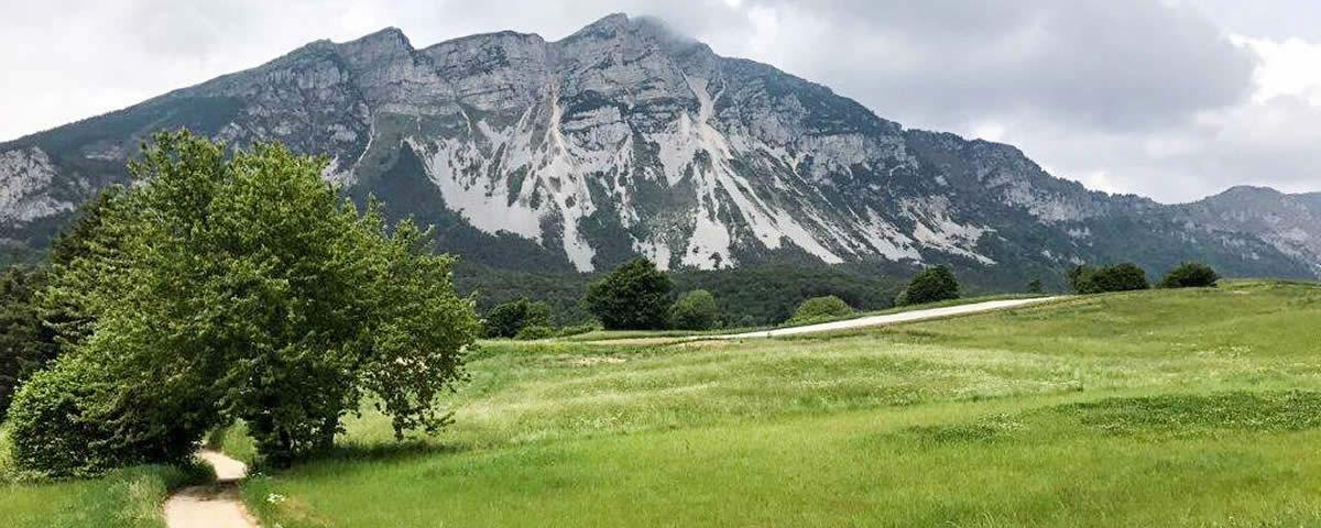 Blick vom Monte Biaena auf den Monte Stivo