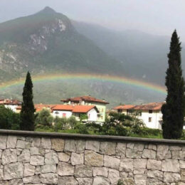 Regenbogen über Arco