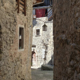 Gasse von Canale mit Laterne