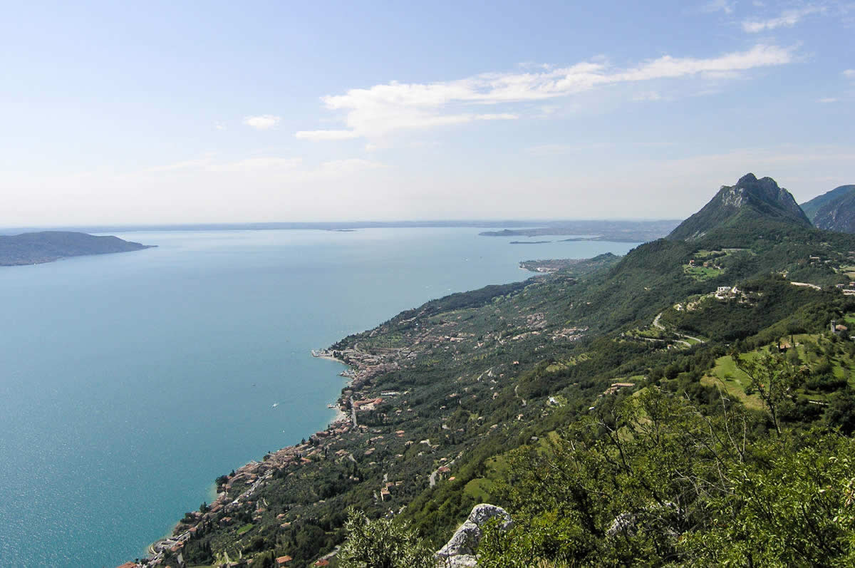 Gardasee Blick nach Süden